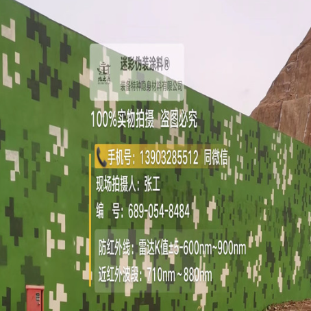 吉林专业承接园区围墙迷彩喷涂、