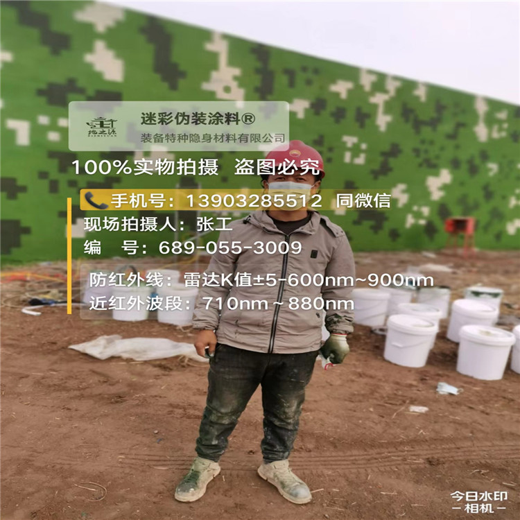 吉林​包括外墙、护坡、水泥地面建筑物的迷彩喷涂